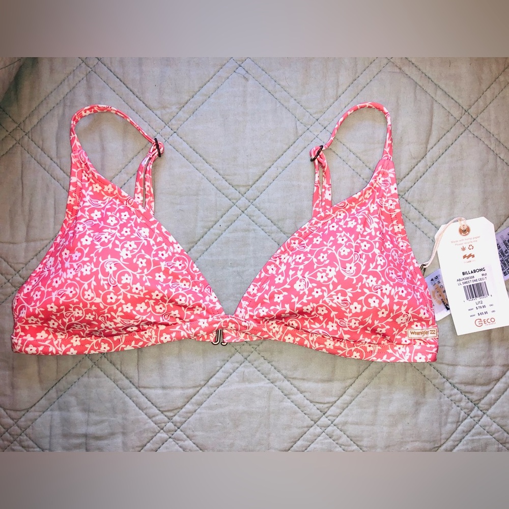 Wrangler X Billabong bikini top (L)